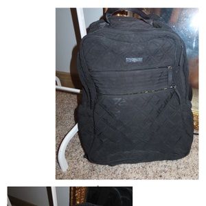 vera bradley black backpack